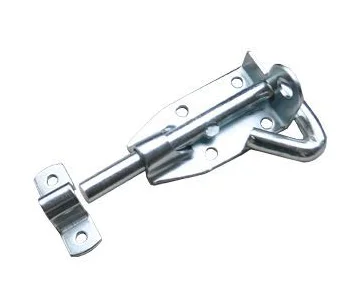 Heavy duty electroplating door bolts for For Wooden gates rust resistant galvanized finish with complete installation kit