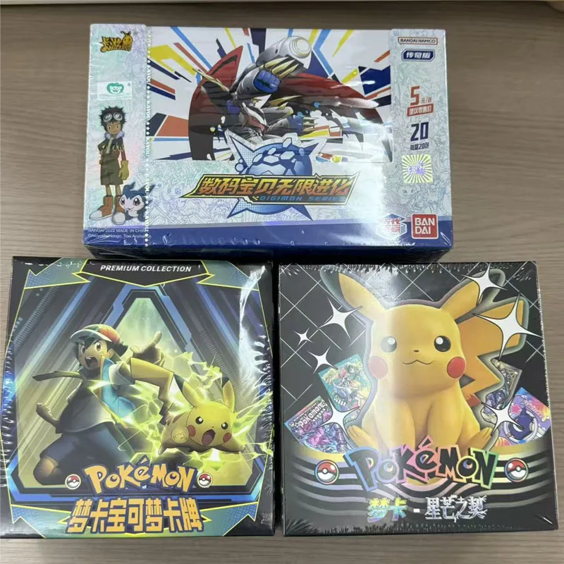 KAYOU Original Digital Monster Collection Card Adventure Anime Exquisite Peripheral Popular Characters Creative Games Card Toys