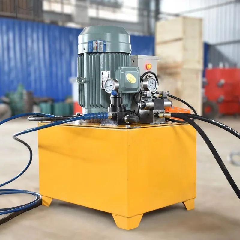 Pompe Hydralique 220v Electric Hidrolik Pompa 700 bar High Pressure Oil Pump 10000 Psi Hydraulic Power Pack