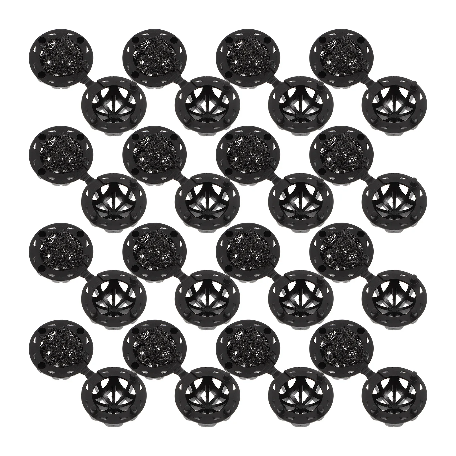 

150pcs Balls 16mm Filtration Material for Fish Tank Biological Filtration Balls Aquarium Pond Filter Media Biological Pet