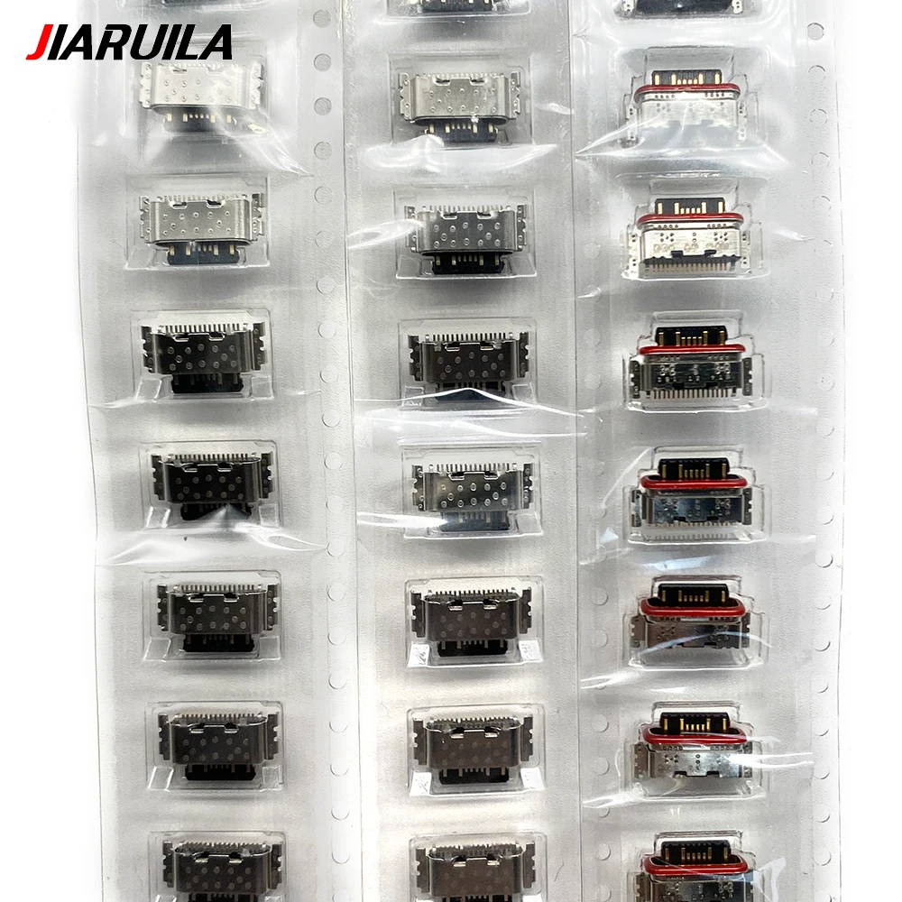 50 قطعة ، مايكرو USB نوع C شحن ميناء حوض موصل ل Xiaomi Redmi 12C 10A 12 13 13C ملاحظة 13 12 برو زائد 5G المقبس الاتصال