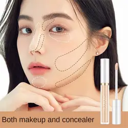 New Liquid Concealer 4 Colors Concealer Stick Moisturizing Face Makeup Concealer Foundation Cream Cover Acne Spots Dark Circles