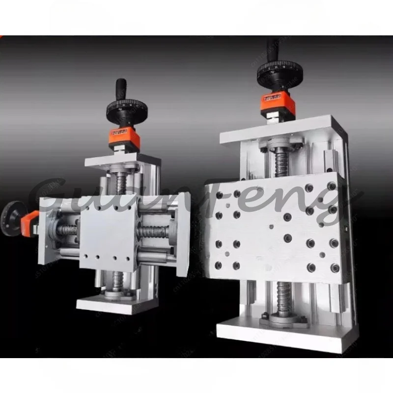Cross XY Linear Lifting Platform Digital Display Hand Slide Module Ball Screw Guide