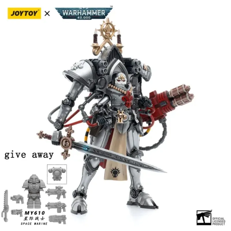 JOYTOY Warhammer 40k 1/18 Action Figures Anime Adepta Sororitas Abbess Sanctorum Morvenn Vahl Collection Model Toys