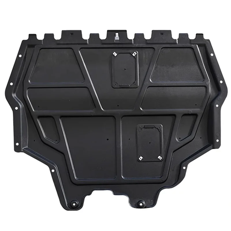 Plaque de protection noire sous le moteur, bouclier anti-éclaboussures, couvercle de garde-boue pour Hyundai Grand Santa Fe 2013-2021 2014, protecteur de garde-boue de voiture