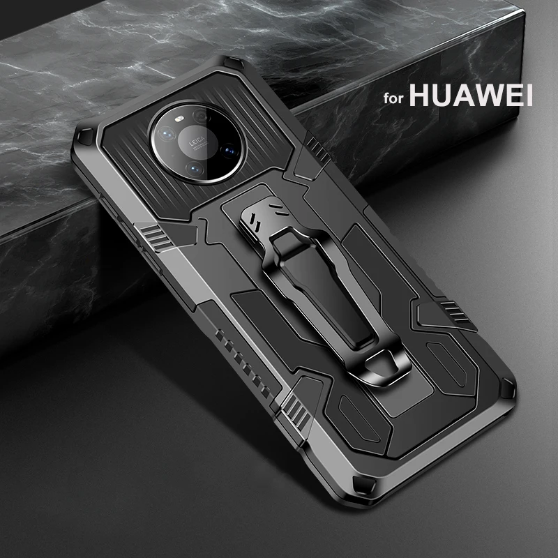 

Case for Huawei P40 P30 Pro Lite Mate30 40 Nova2 6se 7i Y9A Y7A Y8S P SMART Enjoy9P 10 PLUS Y8S Phone Cover With Magnetic Clip