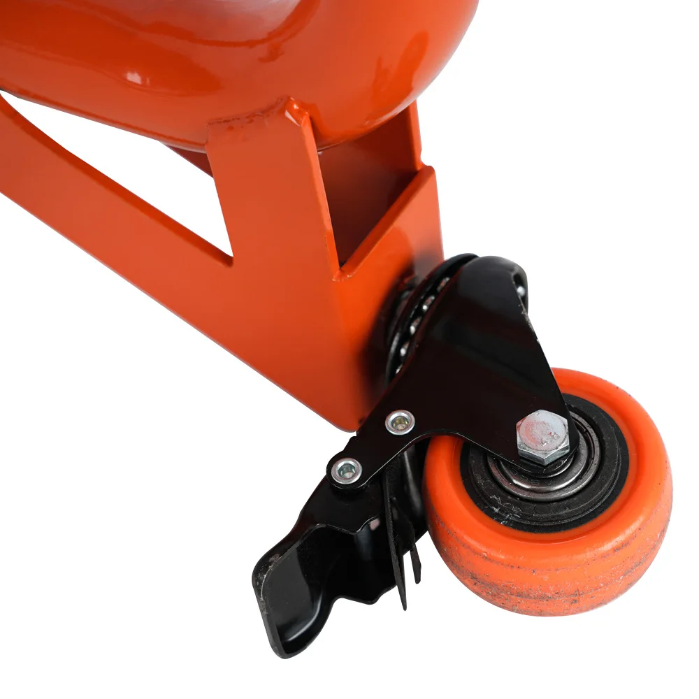 Motorcycle Rear Wheel Support Stand With Swivel Caster Motorcycle Lift Stand 1.8mm Wall Thickness Iron Tire Repairing Tool