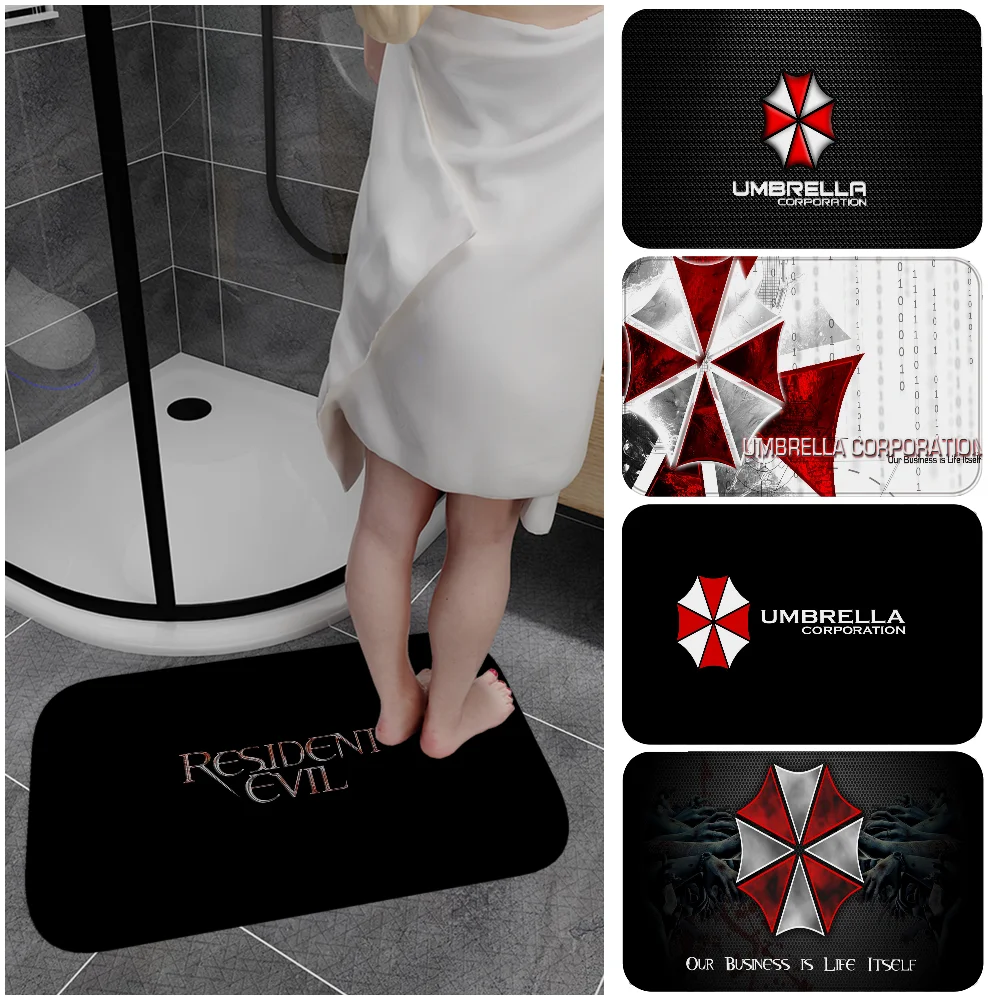 سجادة أرضية الشر المقيمة المضادة للانزلاق تمتص الماء بشريط طويل وسادة غرفة النوم حصيرة ألفومبرا