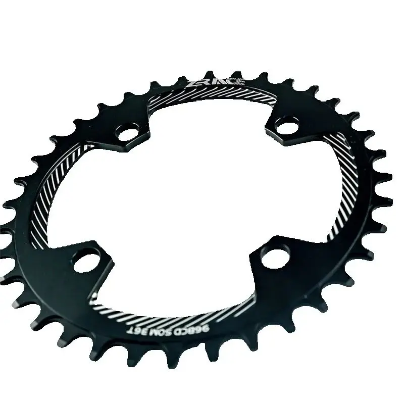 

НОВЫЙ ZRACE Велосипедная цепьWheel 32/34/36/38T 96BCD Звездочка из алюминиевого сплава с ЧПУ MTB Велосипедная круглая система с одной пластиной Vickers 15+