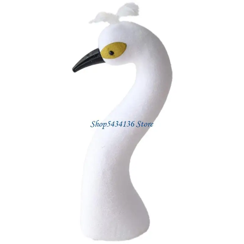 H7ED Intricated Foam Bird Ornament For Event Planning Flower Design Projects And Home Accent