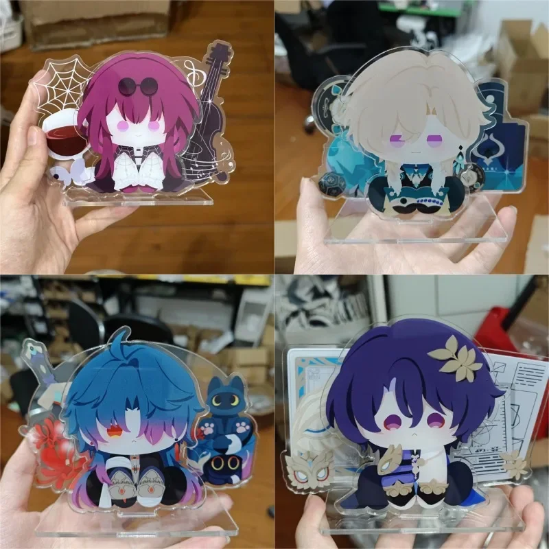 Honkai:Star Rail Cute Aventurine Dōjin Works Double Insertion Acrylic Stand Model Plate Desk Decor Standing Sign Fans Gifts