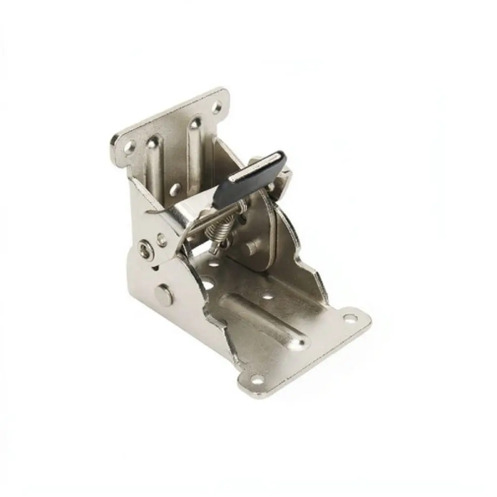 Modern Folding Hinge For Amada Table Leg 90 180 Degree Self Locking Support Cold Rolled Steel Connector Hardware Accessory