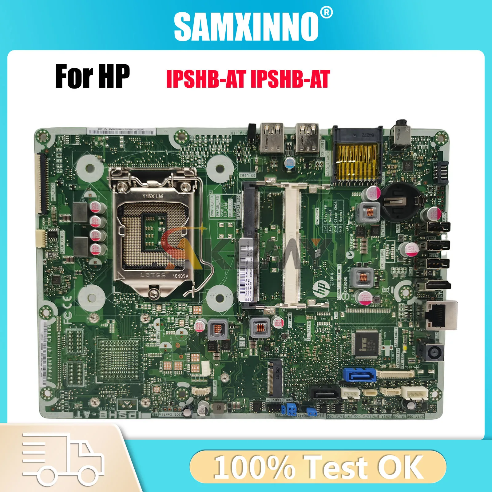 

IPSHB-AT For HP Pavilion 22-3 23-r AIO Motherboard With DDR3 793298-601 793298-601 793298-001 100% Fully Tested