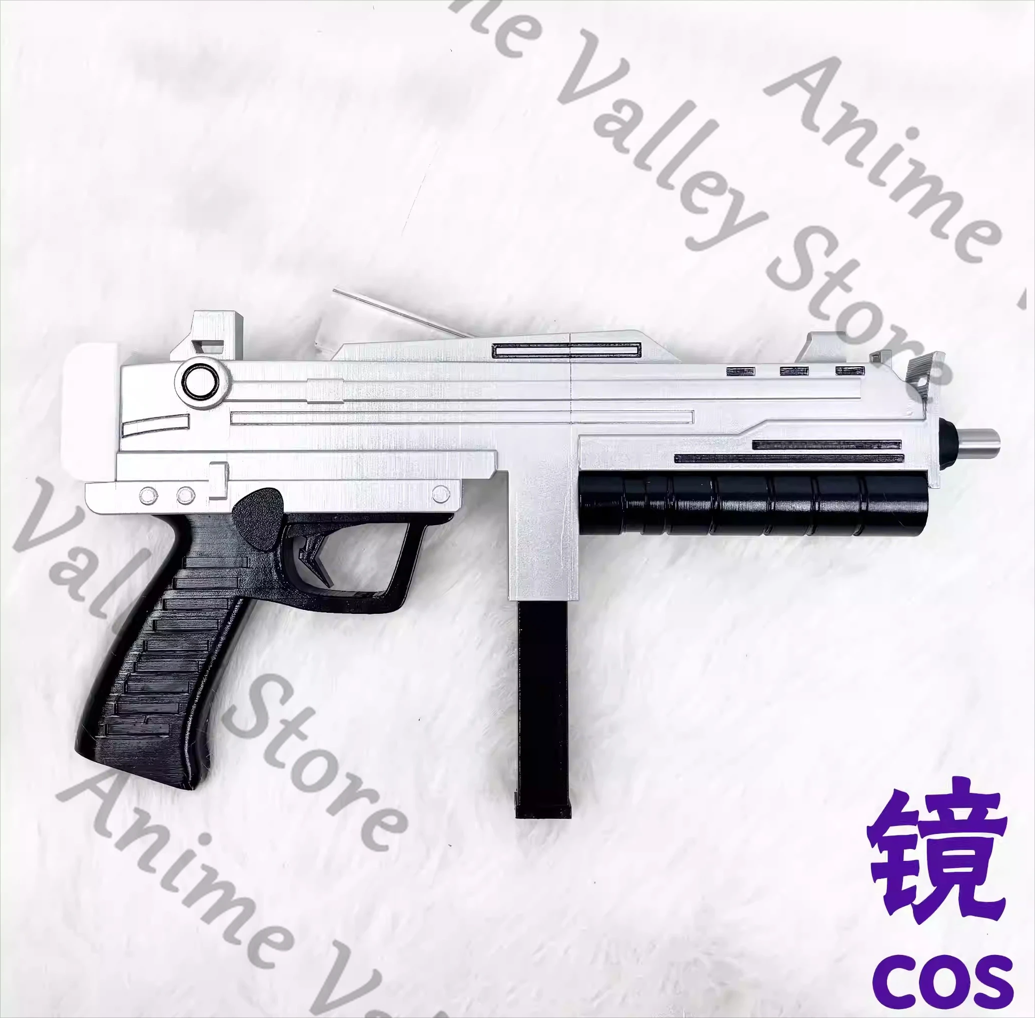 

Blue Archive Anime Usuba Ritsu Cosplay 3D Printing handgun Prop Cartoon gun shooting iron Weaponry magazine clip detachable gift
