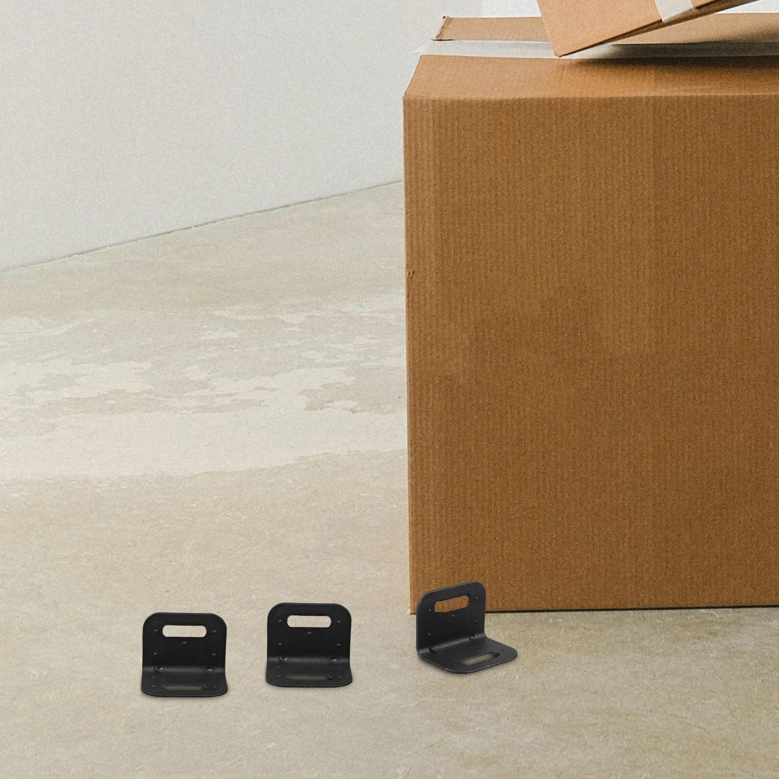 20개 플라스틱 코너 보호대 L자형 중량용 판지 팔레트 포장용 내구성 있는 모서리 보호대 코너 브래킷 평판 모서리