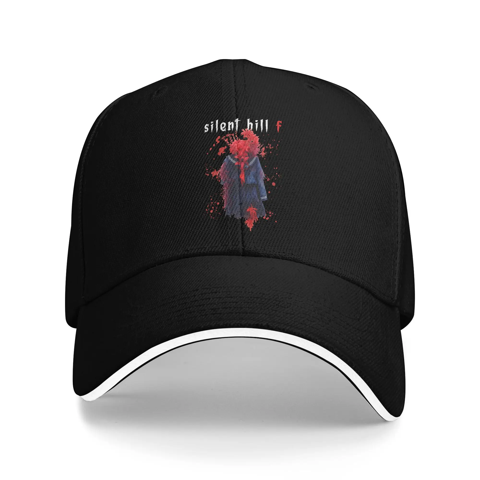 Horror Silent Hill F Video Game Baseball Cap Casual  Sandwich Hats Unisex Style Adjustable Hats Cap Workouts