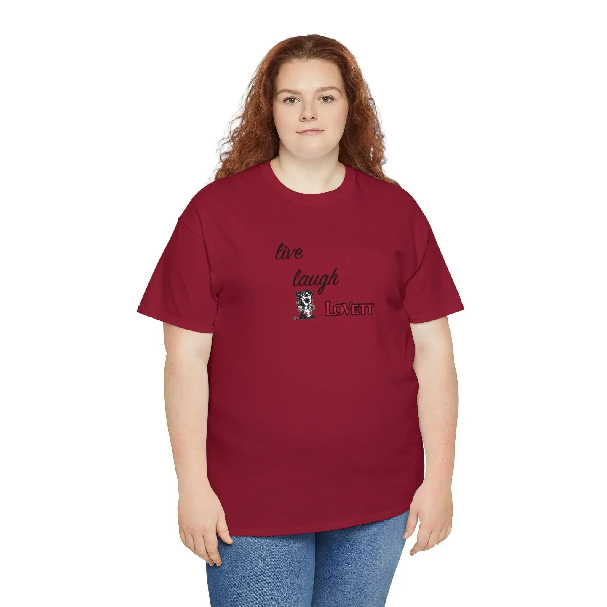 Live Laugh Lovett Sweeney Todd Heavy Cotton T Shirt Fleet Street Fans Broadway Sondheim Musical Theater