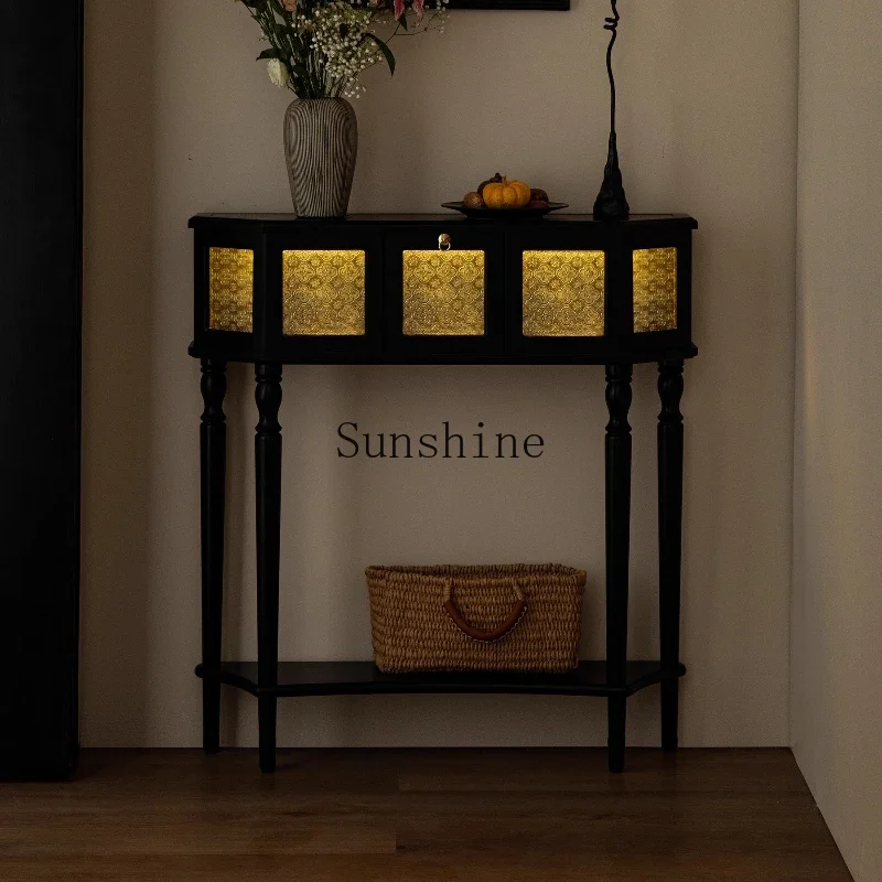 French oriental medieval entrance cabinet decoration atmosphere lighting caseX