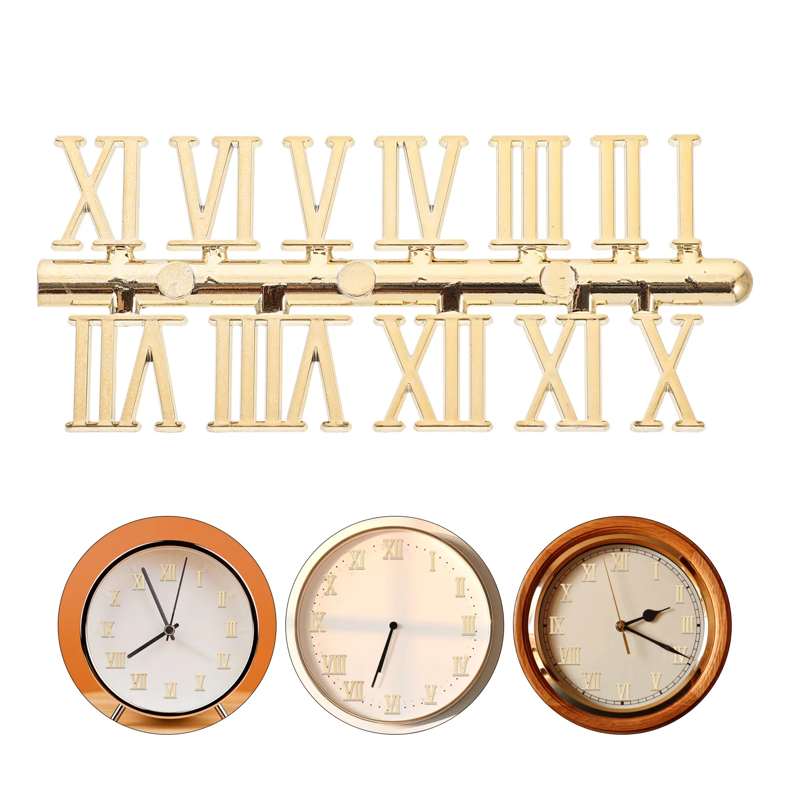 

5 set Number Replacement Numbers Diy Digital Clock Numbers Repairing Accessories Wall Clock Numerals Replacement Parts Kit