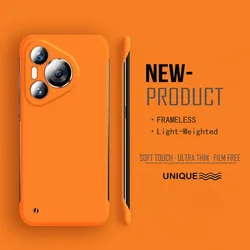 Frameless Hard PC Matte Phone Case For Huawei P70 Pro Puro 70 Ultra P70Pro Protective Bumper Shell Cover