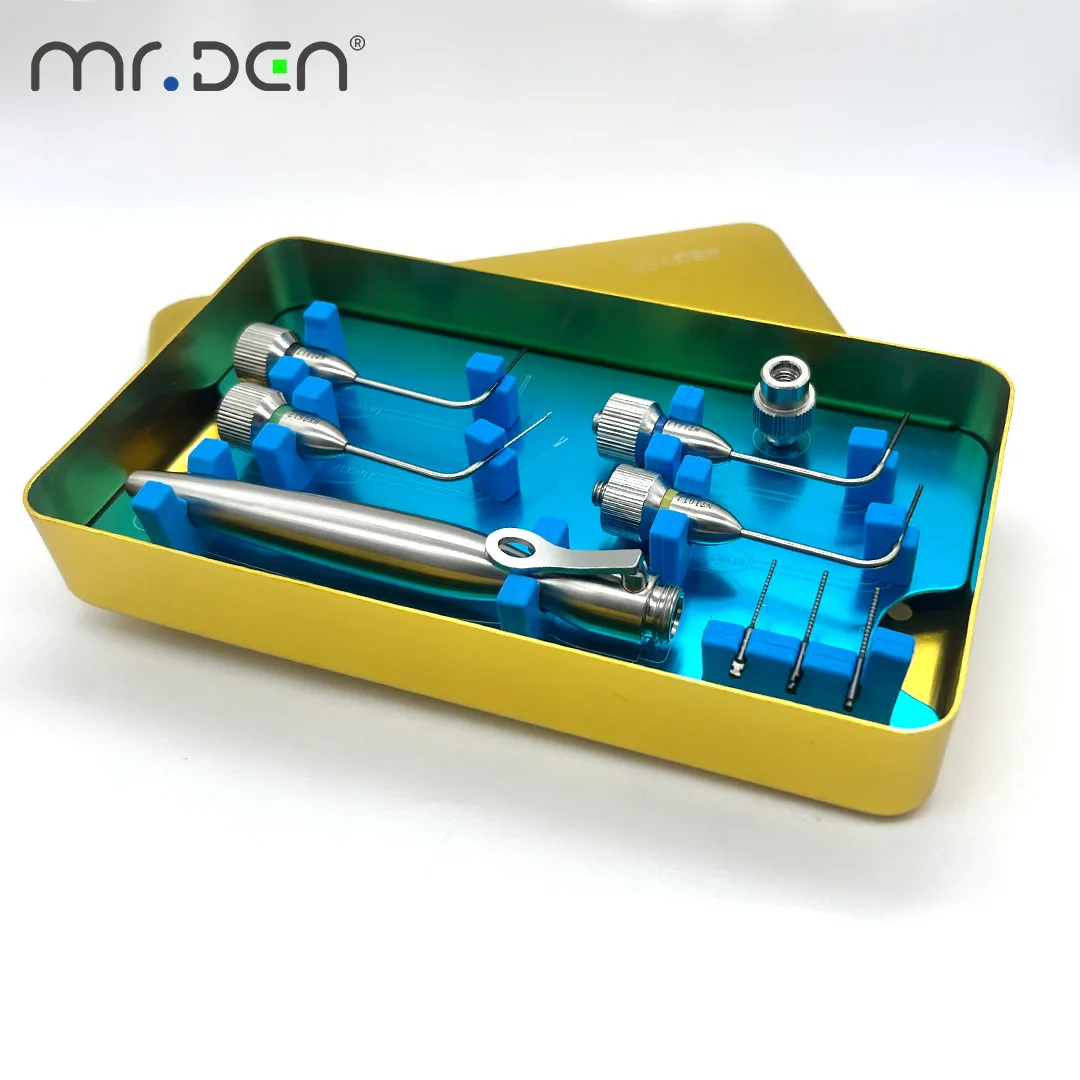 

MR DEN Broken Instrument Removal Kit Broken Endo Root Canal File Extractor Separation Set Surgical Instruments