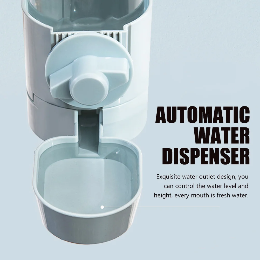 

Pet Hanging Waterer Cage Automatic Dispenser High Grade Material Fine Craftsmanship Compact Portable Store Anywhere