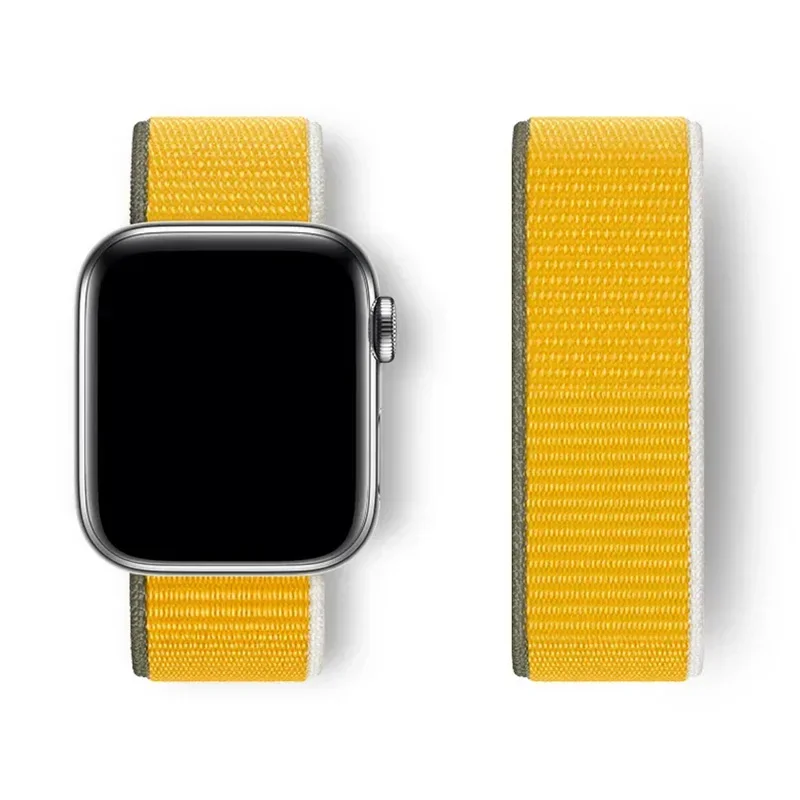 Armband für Apple Watch 10 11 Band 42 mm 46 mm 45 mm 44 mm 41 49 mm 40 mm Sportschlaufenarmband Correa iWatch Serie 8 9 7 6 5 4 SE Ultra