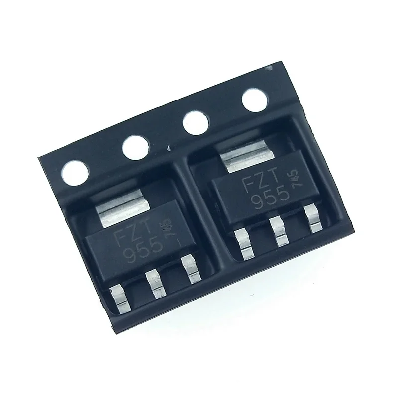 500PCS/LOT Original FZT955 FZT955TA 140V 4A PNP SOT-223 In Stock