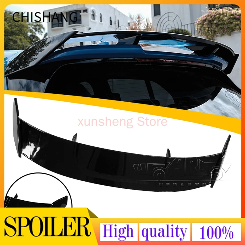 3M Installation Automotive Spoilers ABS Gloss Black MP Rear Roof Wing Spoiler For BMW 1 Series F40 Hatchback 2019 2020 2021 2022