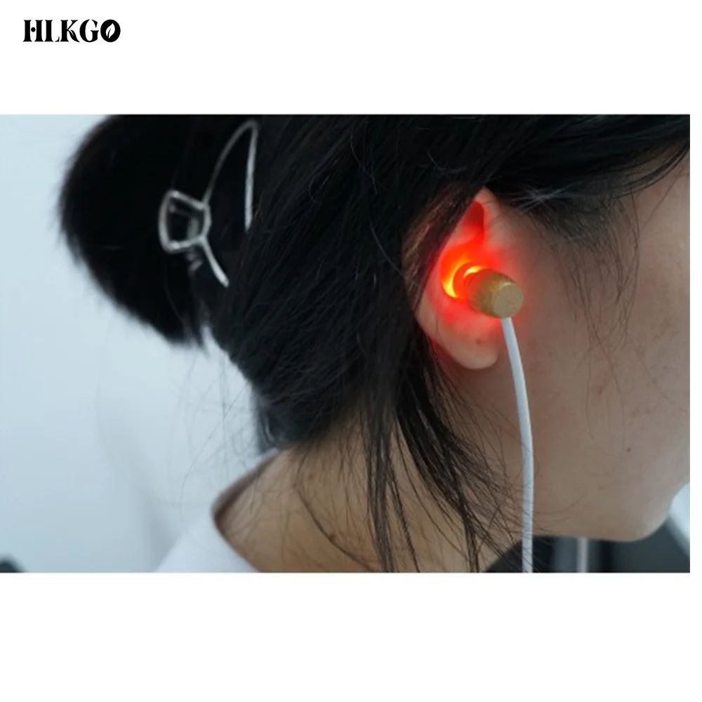 

Tinnitus Laser Therapy Irradiation Earplug Otitis Media Deafness Nose Laser Physiotherapy Rhinitis Sinusitis Treatment Device