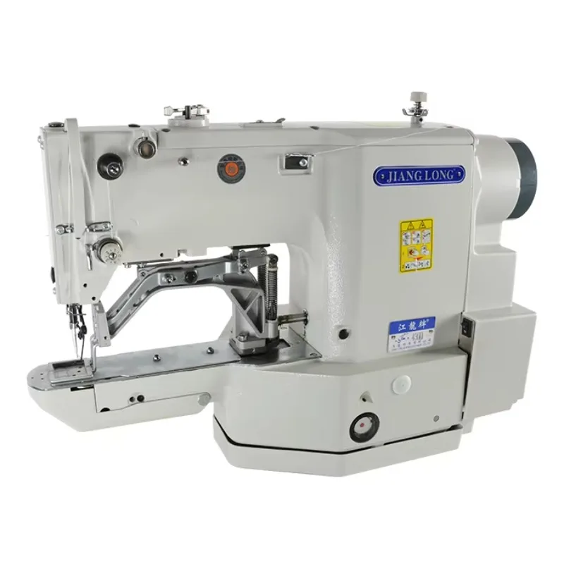 430D Single One Needle Electronic Direct Drive Bar Tack Industrial Sewing Machine for Leather Canvas Rope