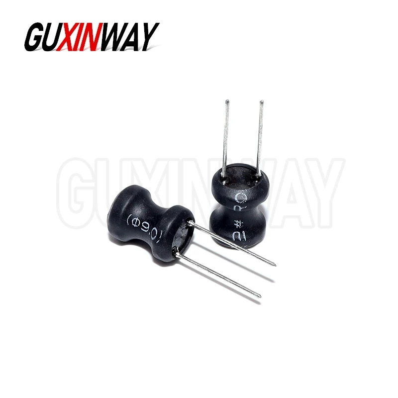20pcs DIP Power Inductor Coil 6*8mm 2.2UH 4.7UH 10uH 22uH 100uH 150uh 220uH 330uH 470uH 1MH 2.2MH Inductance 2 Pins