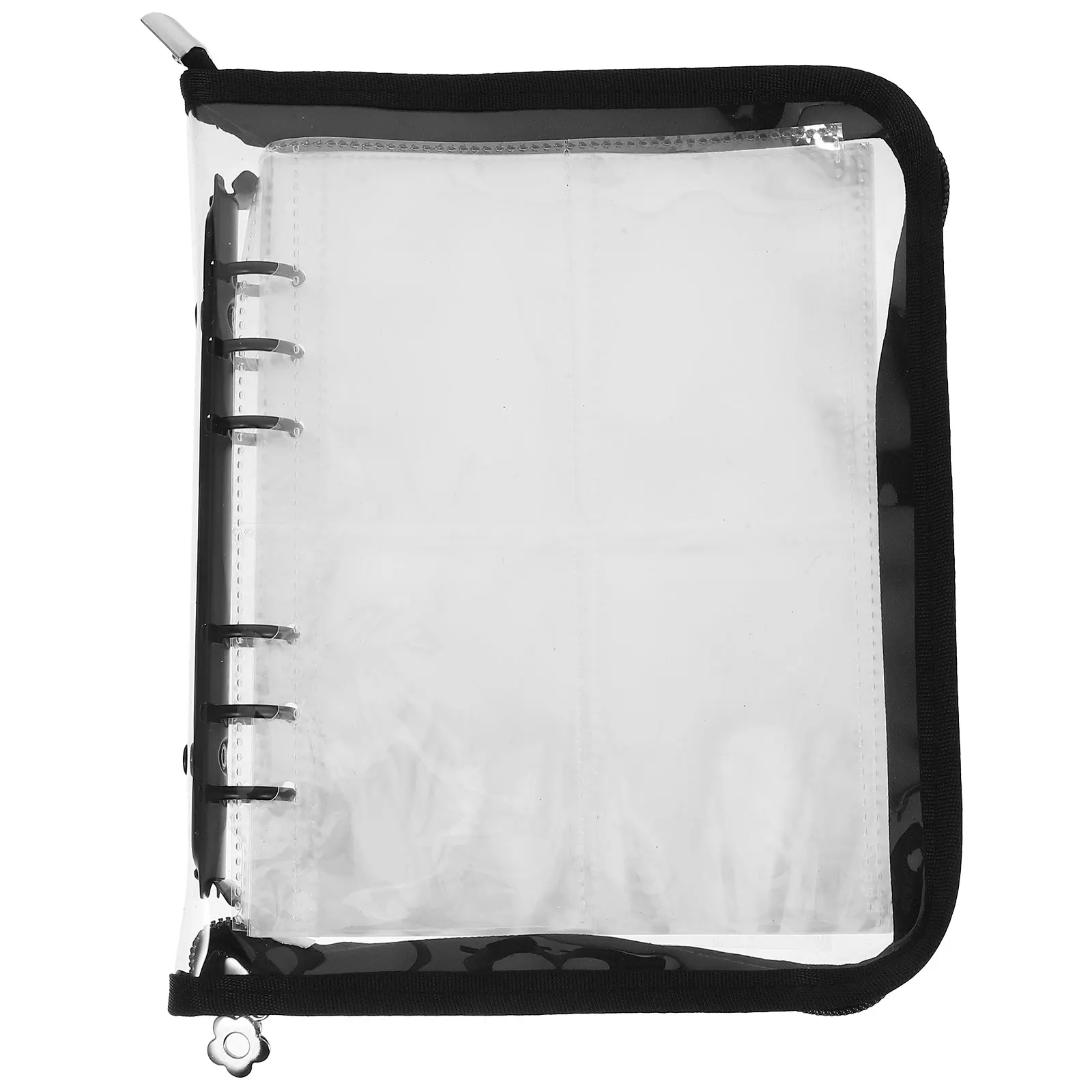 

1 set Storage Bag 6x8 Earring Travel Organizer Inch Pink Zipper Earring Necklace Bracelet Organizer Travel Case Containers