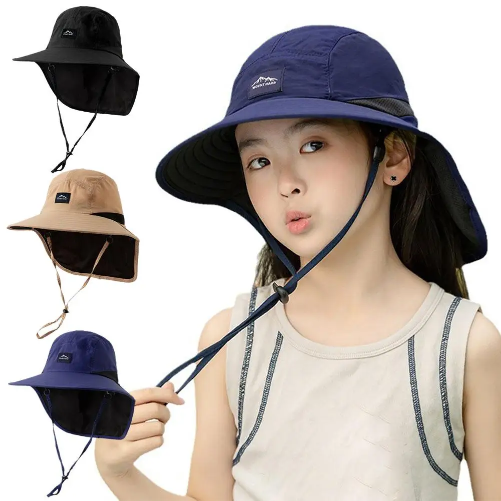 

Sunshade Hat Outdoor Breathable Fisherman Hat Neck Workwear Camping Guard Sun Quick-drying Fishing Protection Hat V6C1