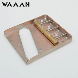 Electric Guitar Tlcaster Vintage Bridge Brass Saddles 3-Saddles for TL Style Guitar Electric Guitar Bridge