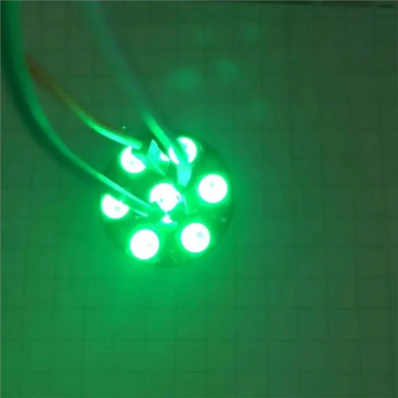CMHI-For Arduino For Raspberry Pi Compatible 10PCS RGB LED Ring Lamp With Integrated Drivers 5050 WS2812B 7-Bit Single-Wire Cont
