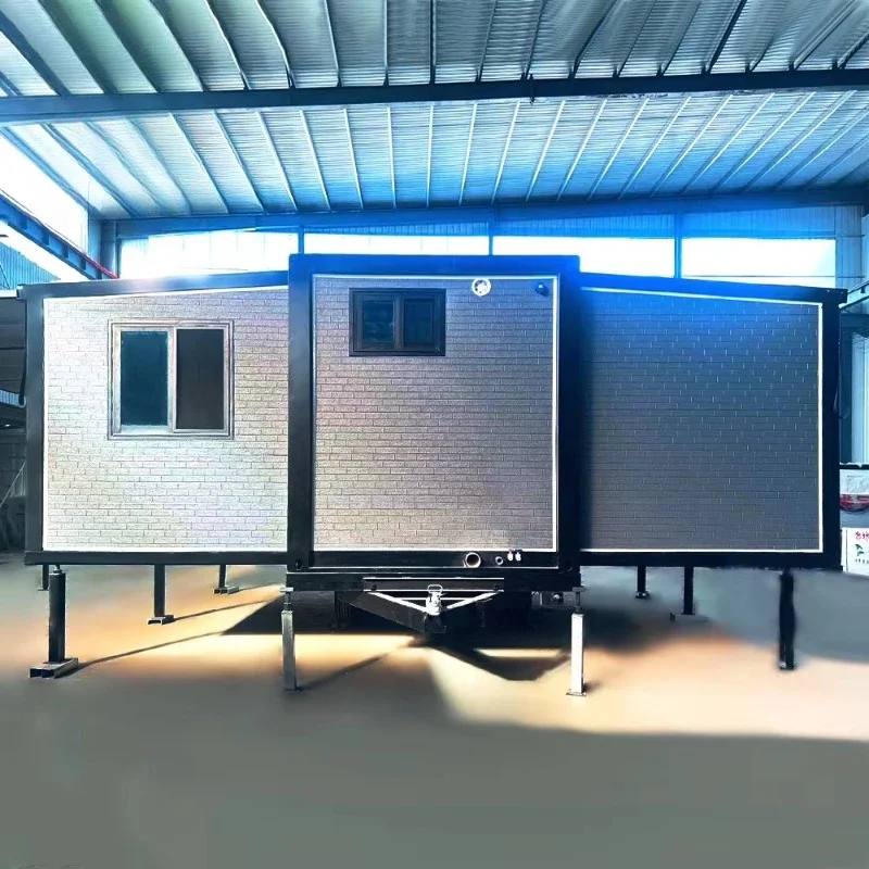 House Container Mobile Living Large  Prefab Home Comfortable Camping Caravan High Quality Tiny House RV Camper Travel Trailer