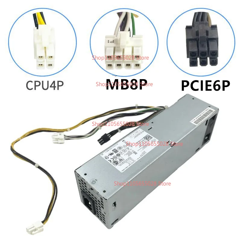 For New Original PSU 9020 7020 3020 SFF 8Pin 500W Upgrade Power Supply L255AS-00 L255ES-00 HU255AS-00 H315ES-00 D315ES-00
