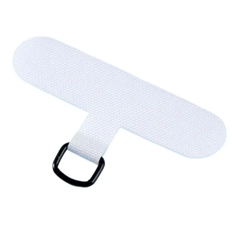 Универсальный ремешок для мобильного телефона с защитой от потери, сменная прокладка для карт, съемный подвесной ремешок для телефона, нейлоновая нашивка, накладка на трос