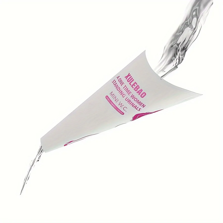 10/20 szt. Jednorazowe damskie pisuar stojący na kemping, wędrówki, podróże, przenośne papierowe urządzenie do moczowania dla kobiet w ciąży JXB