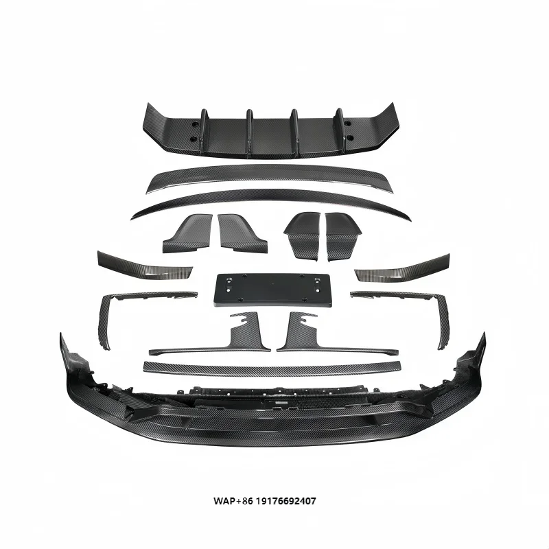 Suitable forPorsche Cayenne GTS/SD Upgraded Version with Dry Carbon Fiber Material Surround and Complete Body Kit