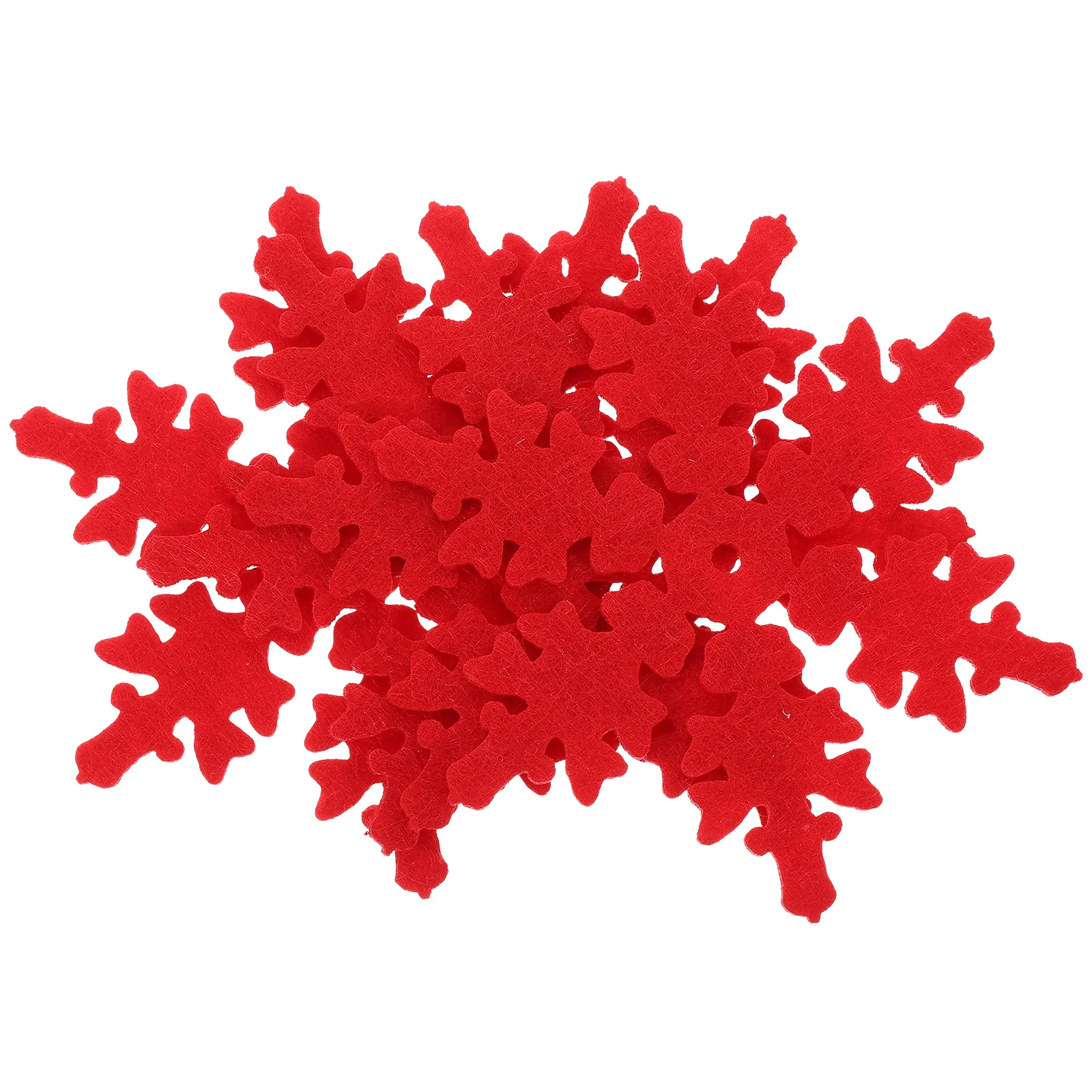 

8Pcs Christmas Snowflake Cup Mats Durable Heat Resistant Coasters Table Placemat Decorative Party Supplies Christmas Coasters