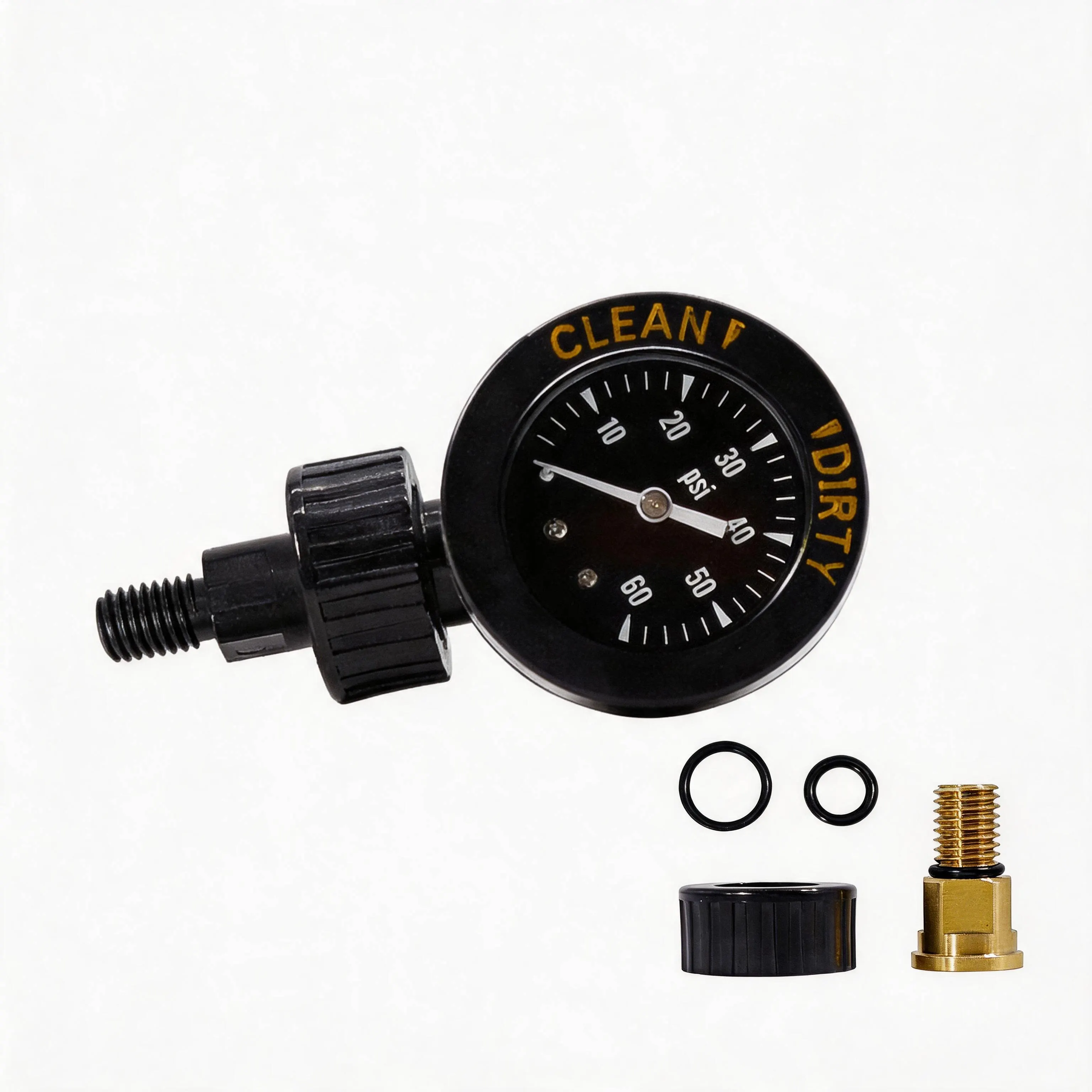 Easy Installation Pressure Gauge Pressure Gauge As Shown R0357200 Air Gauge Premium Brass Construction Waterproof And Dustproof