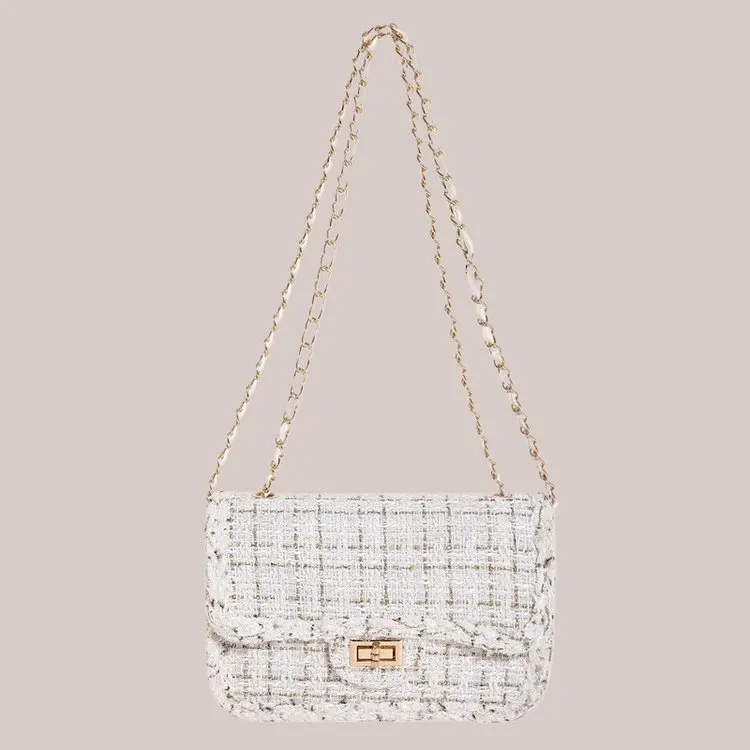 

Новая универсальная женская сумка через плечо 2026 года: стеганая, с цепочкой, в стиле колор-блок, для повседневного использования и поездок на работу