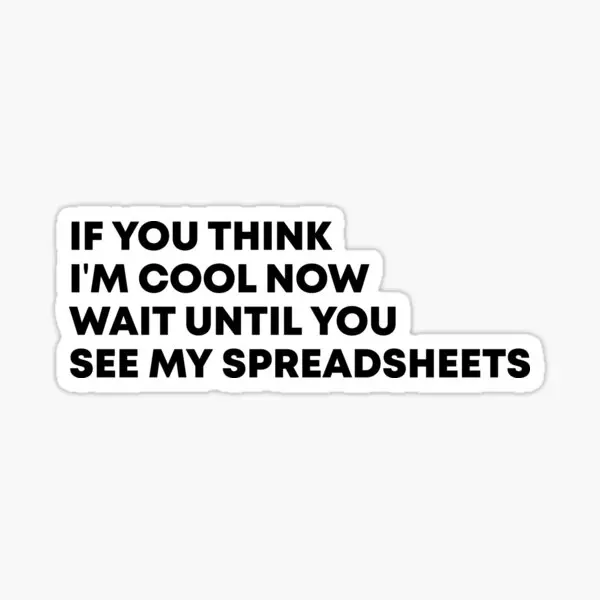 If You Think I Am Cool Now Wait Until You  5PCS Stickers for Cute Living Room Car Bumper Kid Room Cartoon Window Funny Print