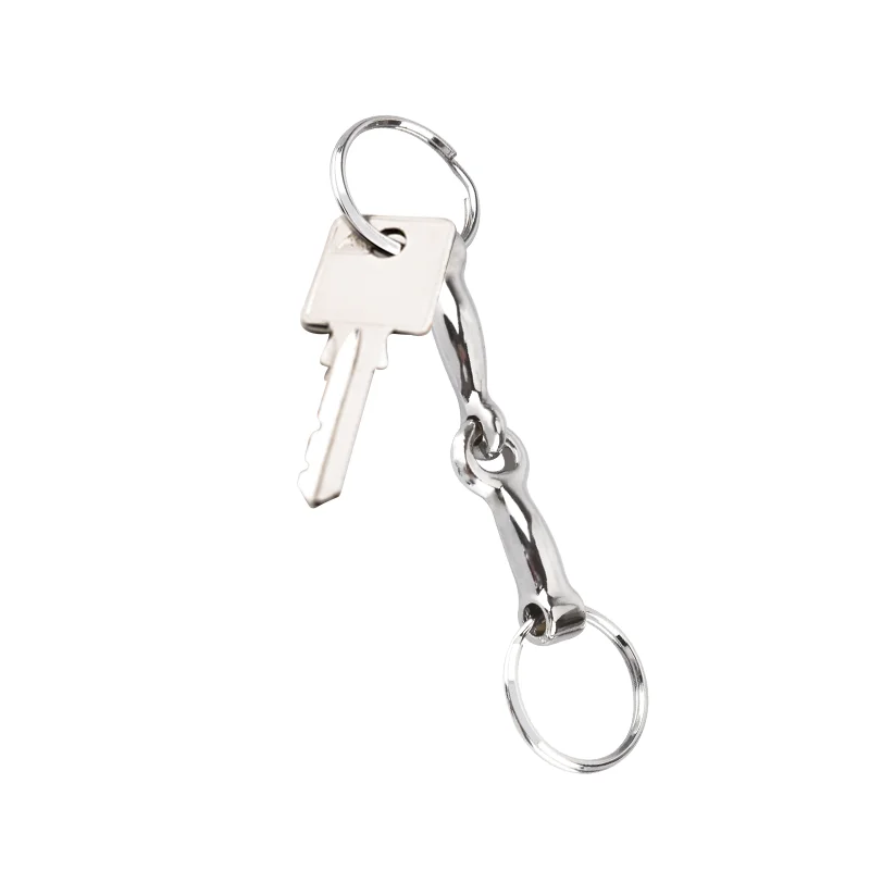 saddlery key keychain hook clasp Equestrian accessories gag bit stirrup decoration 8901008