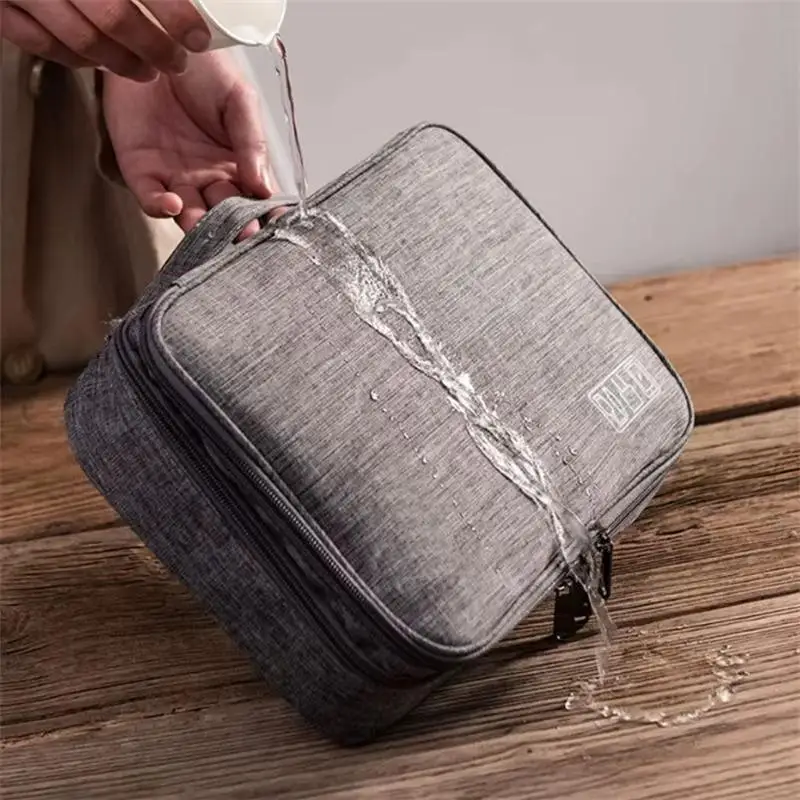3Layer Large Capacity Barber Tool Organizer Bag Hairdressing Storage Pouch Hair Clippers Scissors Hair Styling Salon Spare Part