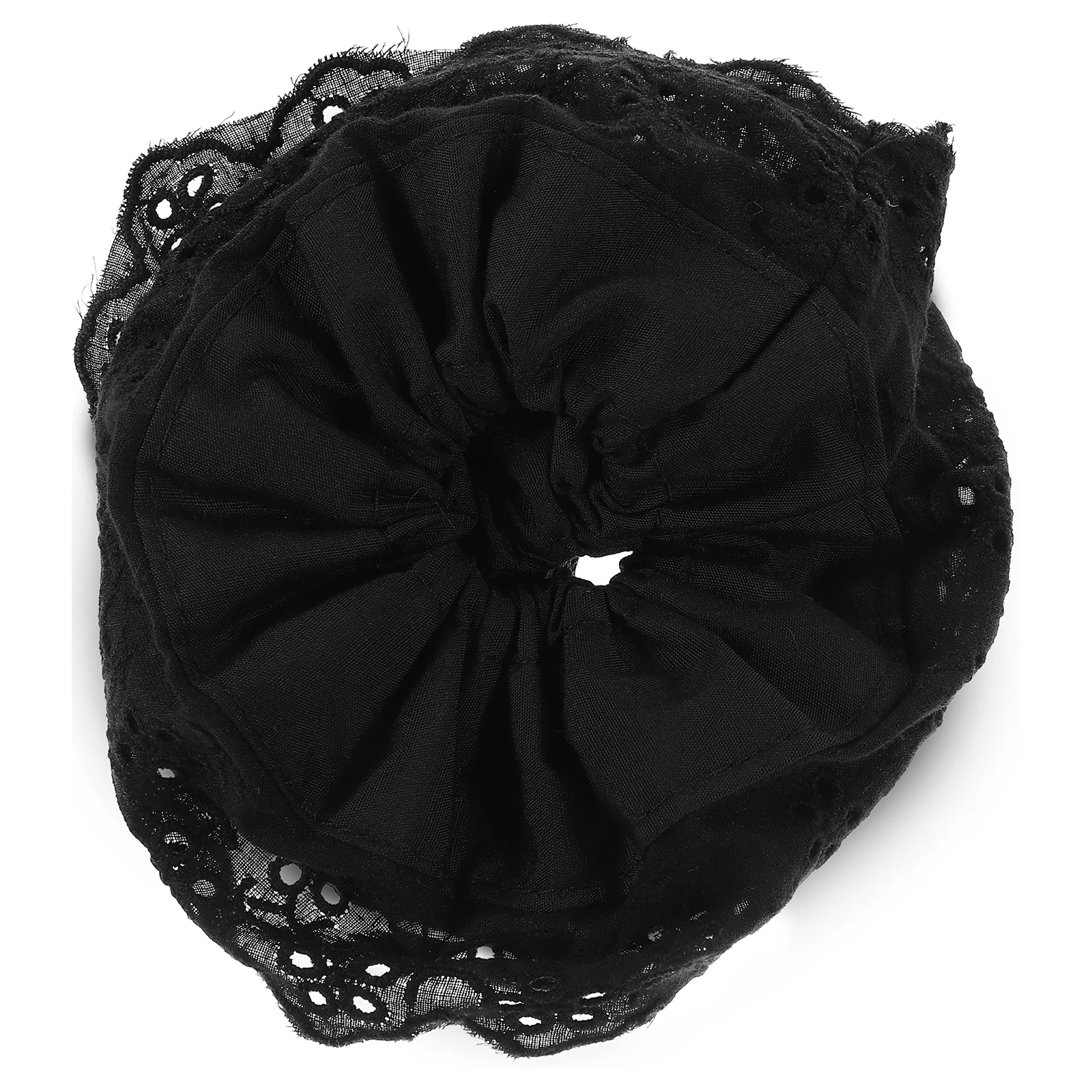 

Double Lace Hair Ring Ties Girls Ponytail Holders Decorations for Women Elastic Polyester Accessories Miss Scrunchies Jewelry