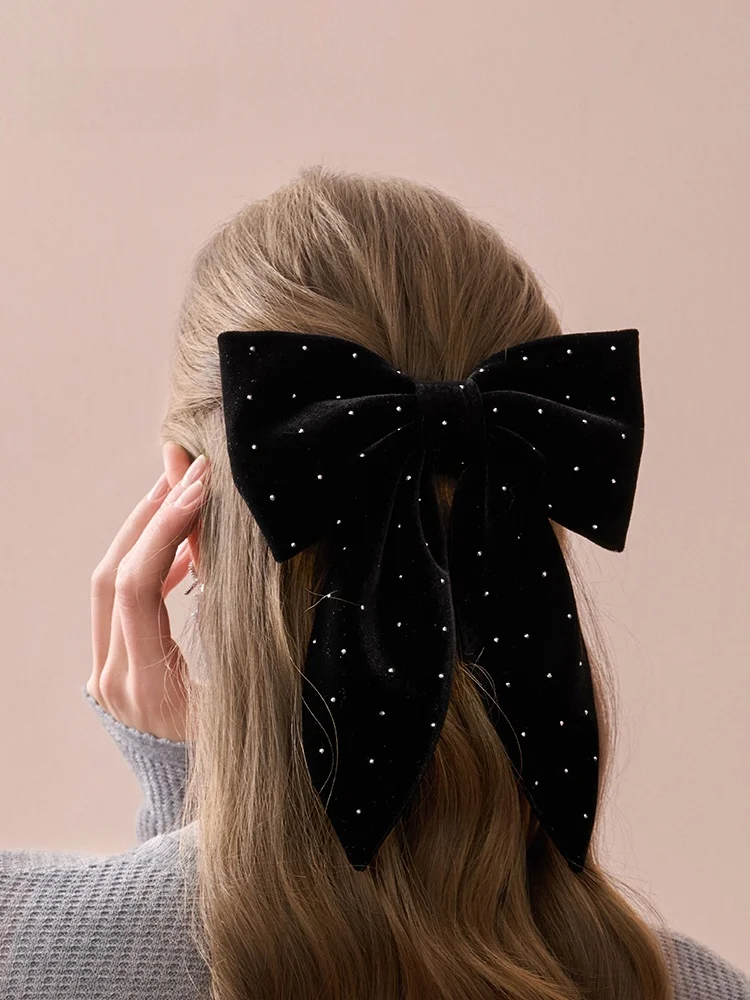 aivei-sweet-knot-velvet-hair-clip-faionable-lady-diamond-heat-set-hair-accories-ele-hairpins-for-women