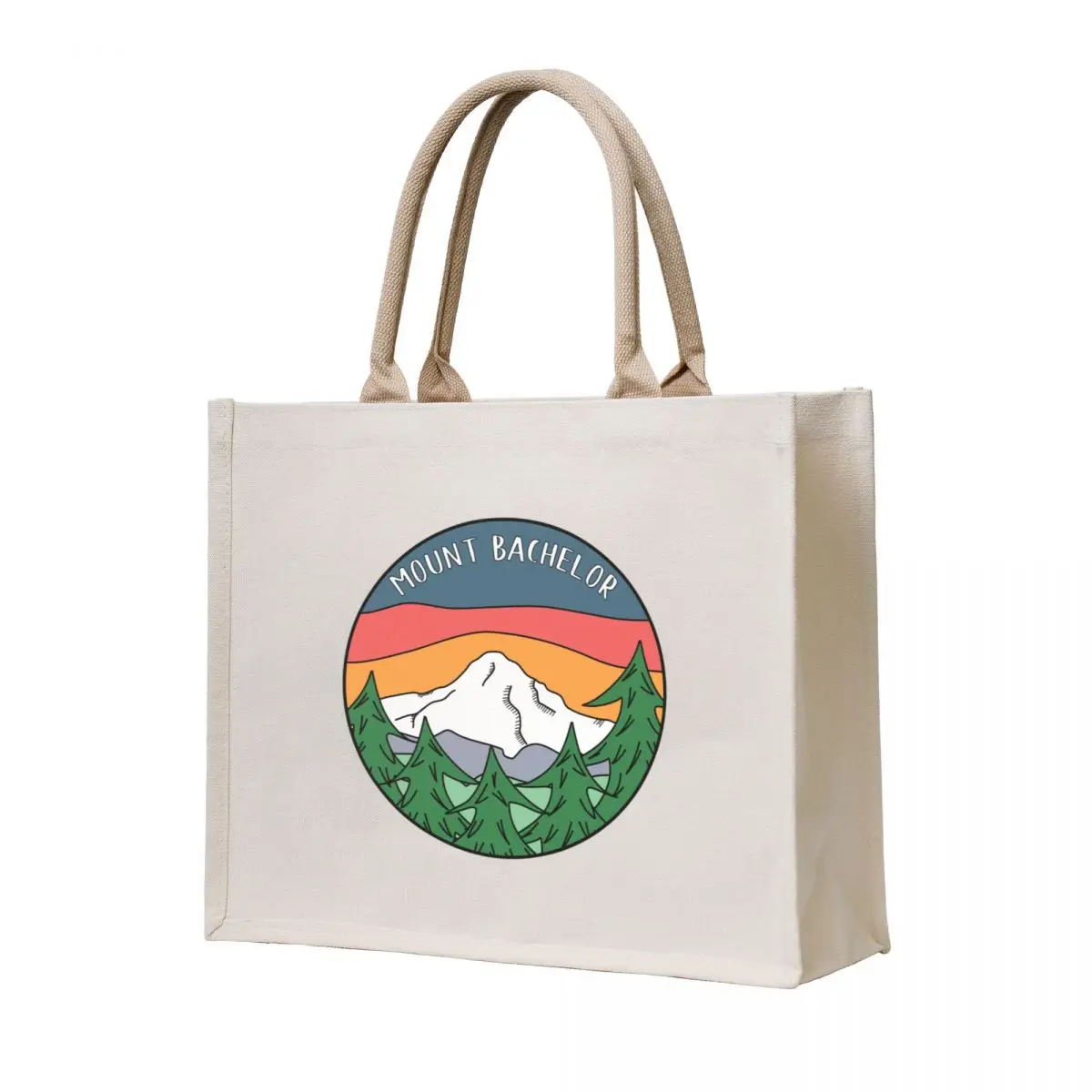 

Mount Bachelor Tote Bag tote bag screen handbag reusable shopping bags